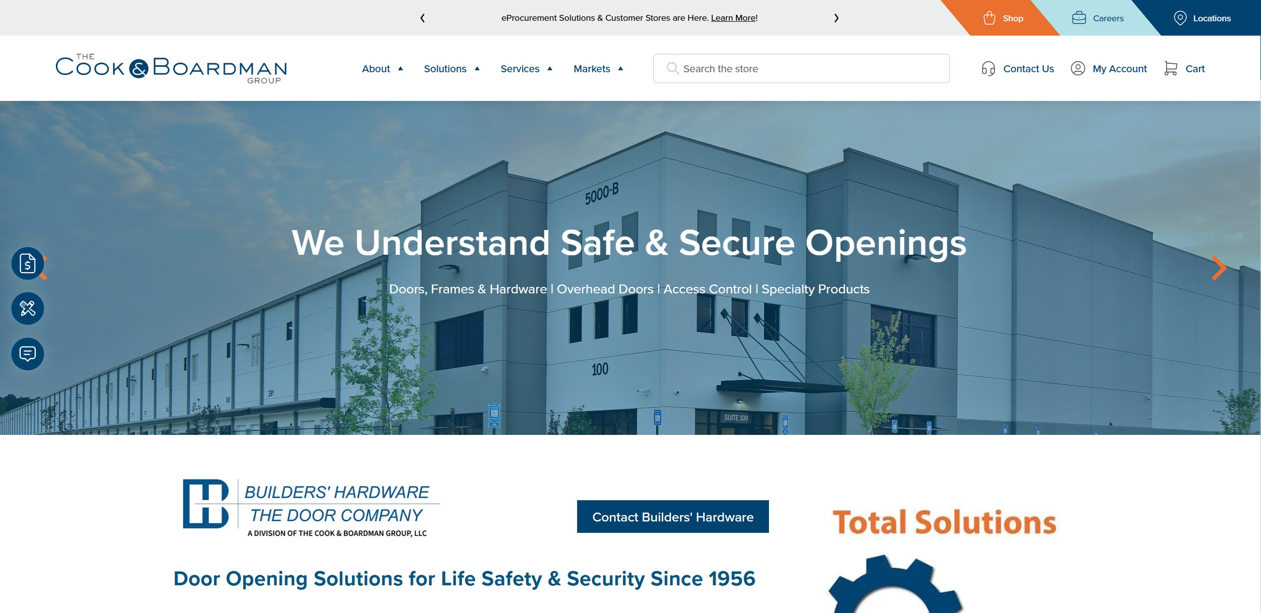 Builders Hardware desktop