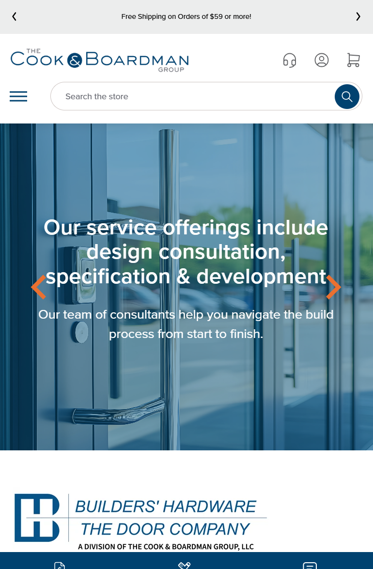 Builders Hardware mobile